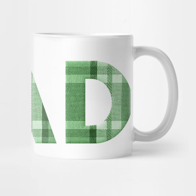 Green Plaid Dad by HolidayBug